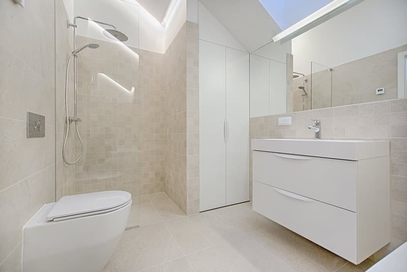 image of a bathroom remodel