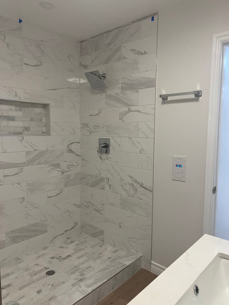 image of a bathroom remodel