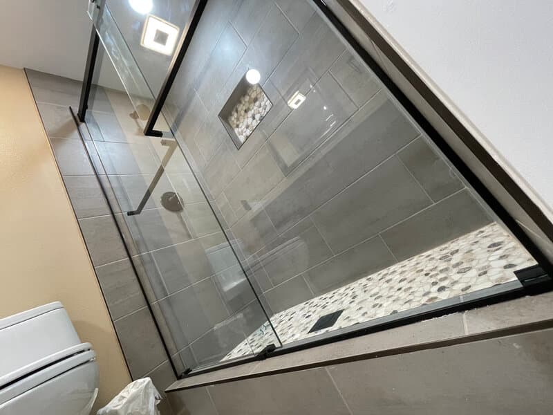 image of a bathroom remodel